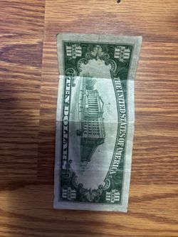 1938 10 dollar bill