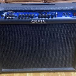 Crate XT120R 3-Channel 120-Watt 2x12"SS Guitar Amplifier  