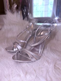 Cathy silver sandals