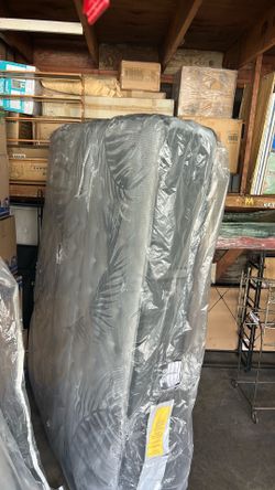 Queen Size Bed w/New Frame in the Box