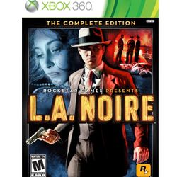 L.A. Noire: The Complete Edition -Xbox 360- ROCKSTAR GAMES- DISC ONLY