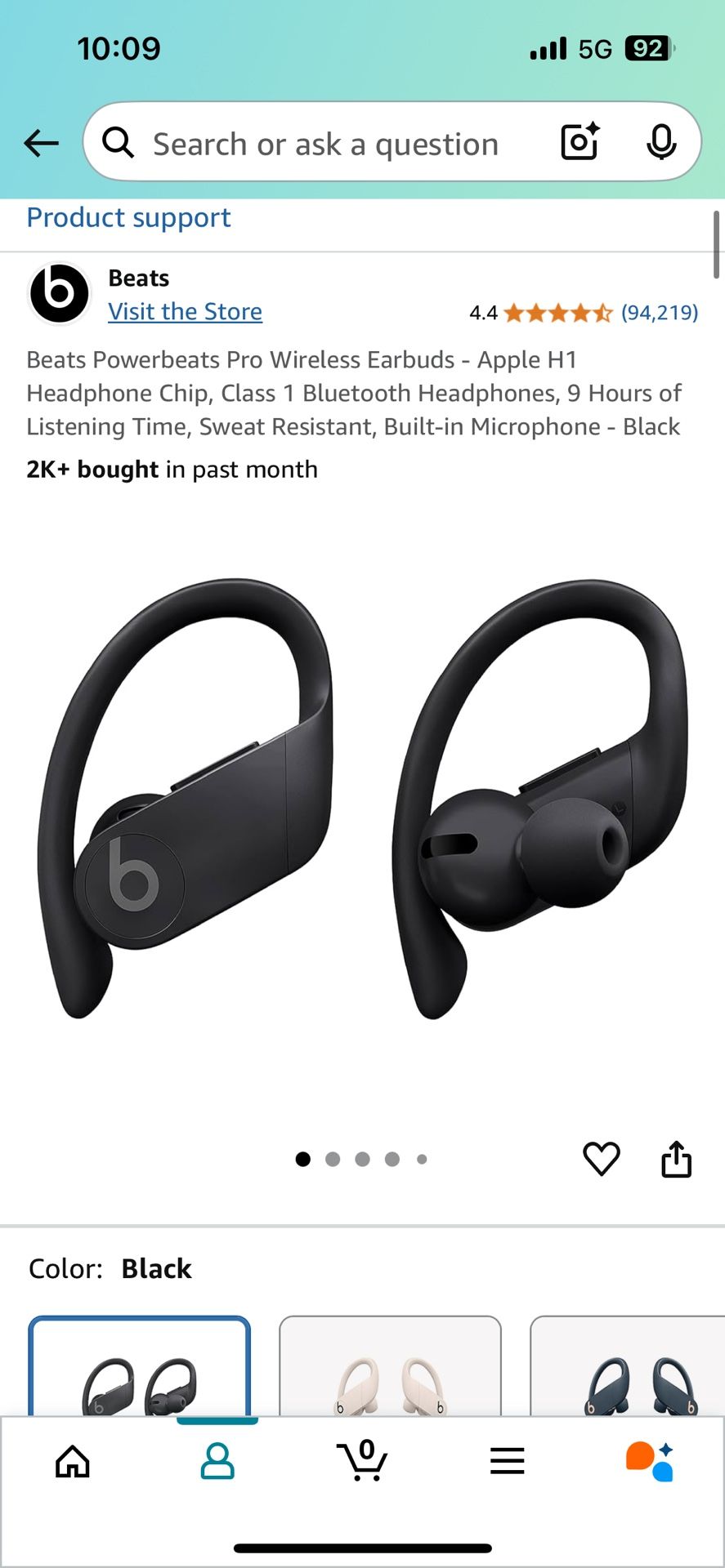 Beats Powerbeats Pro Headphones
