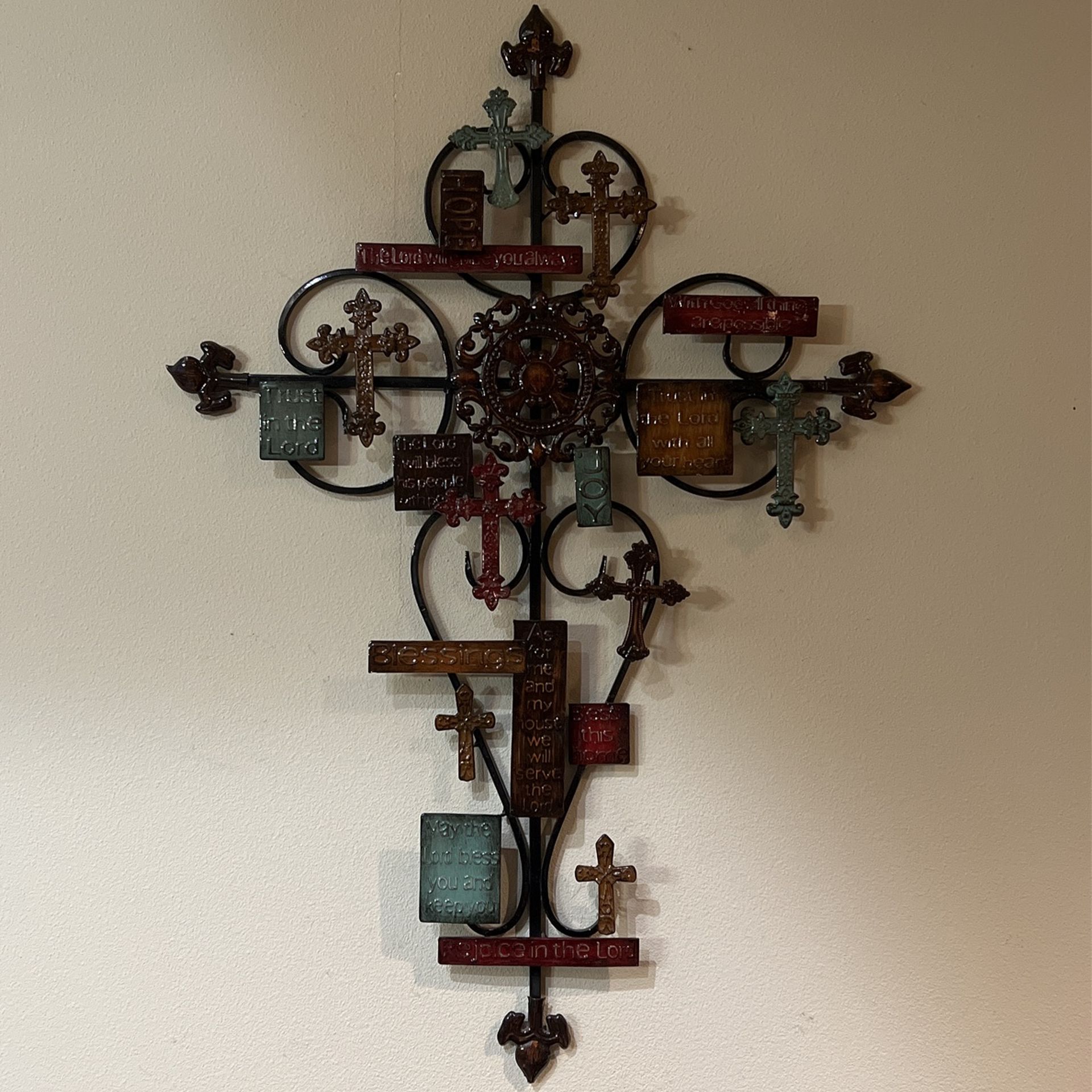 Metal Cross From Kirklands