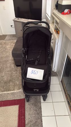 Mom push stroller
