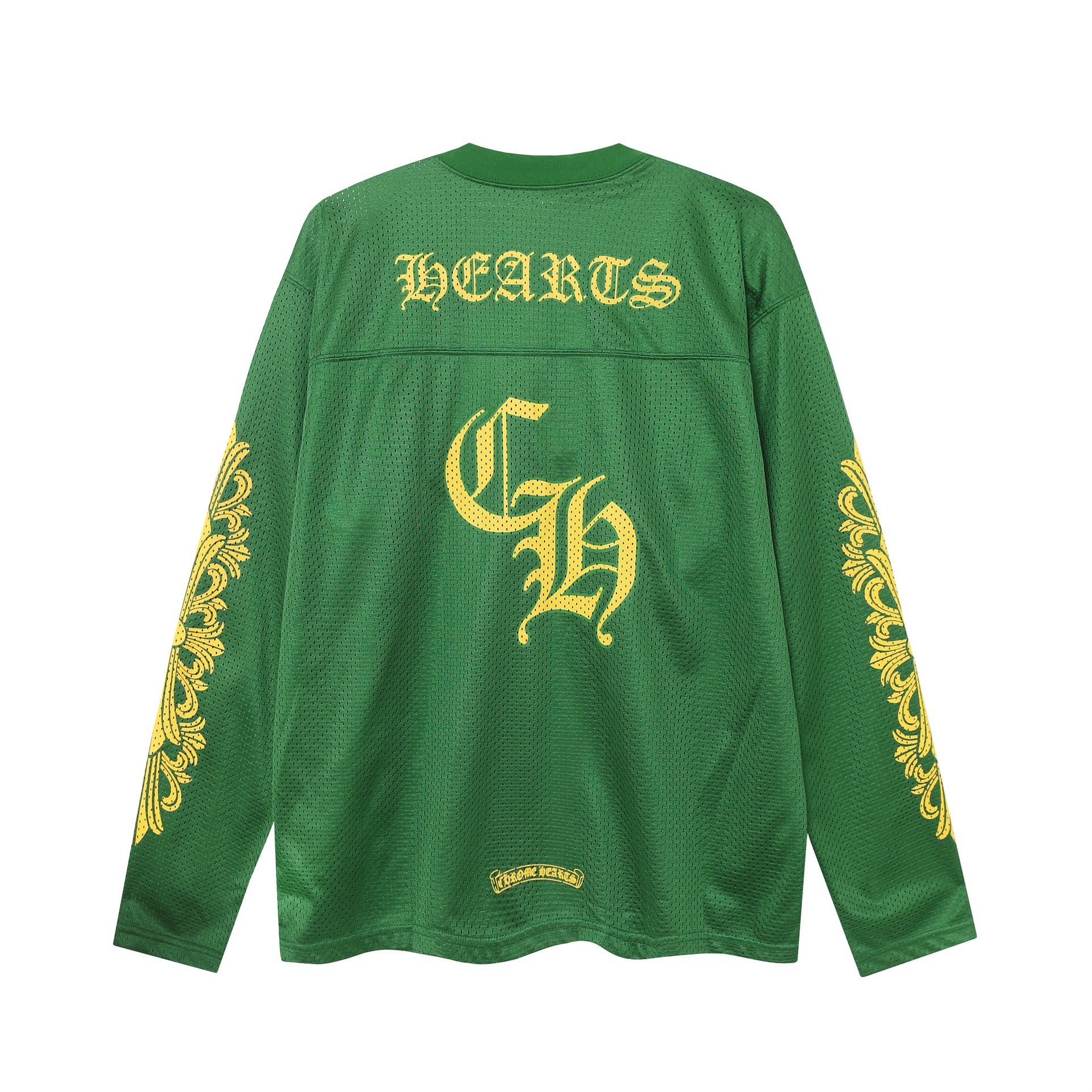 Saint Chrome Jersey Hearts Green Yellow Vanity Top S M L XL