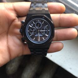 Audemars Piguet Black Chronograph Watch