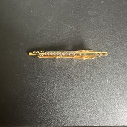 Flute Shape Tie Pin