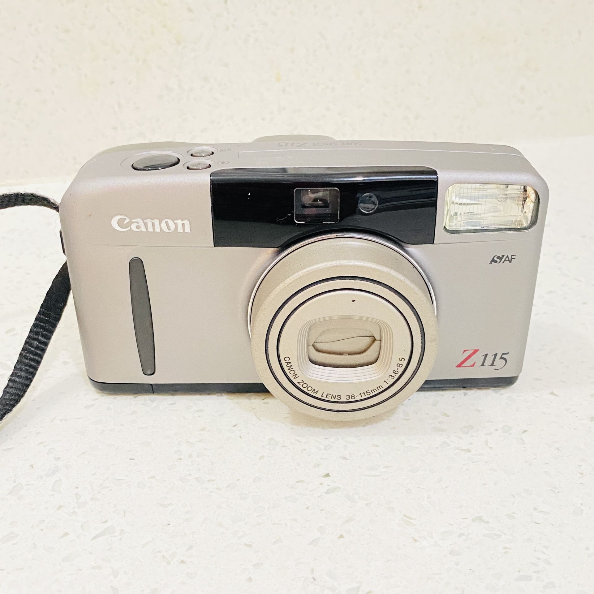 Canon Sure Shot Z115 38-115mm Lens Point & Shoot 35mm Film Camera