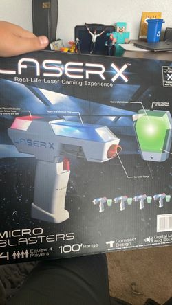 Laser x 4 blasters