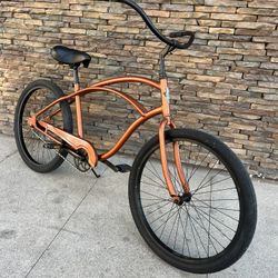 Electra Cruiser 1 Step Over  26 inch Beach Cruiser Burnt Orange 