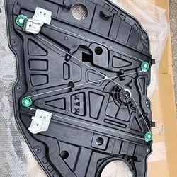 Kia Dasbecan Front Left Driver Side Power Window Regulator with Panel

