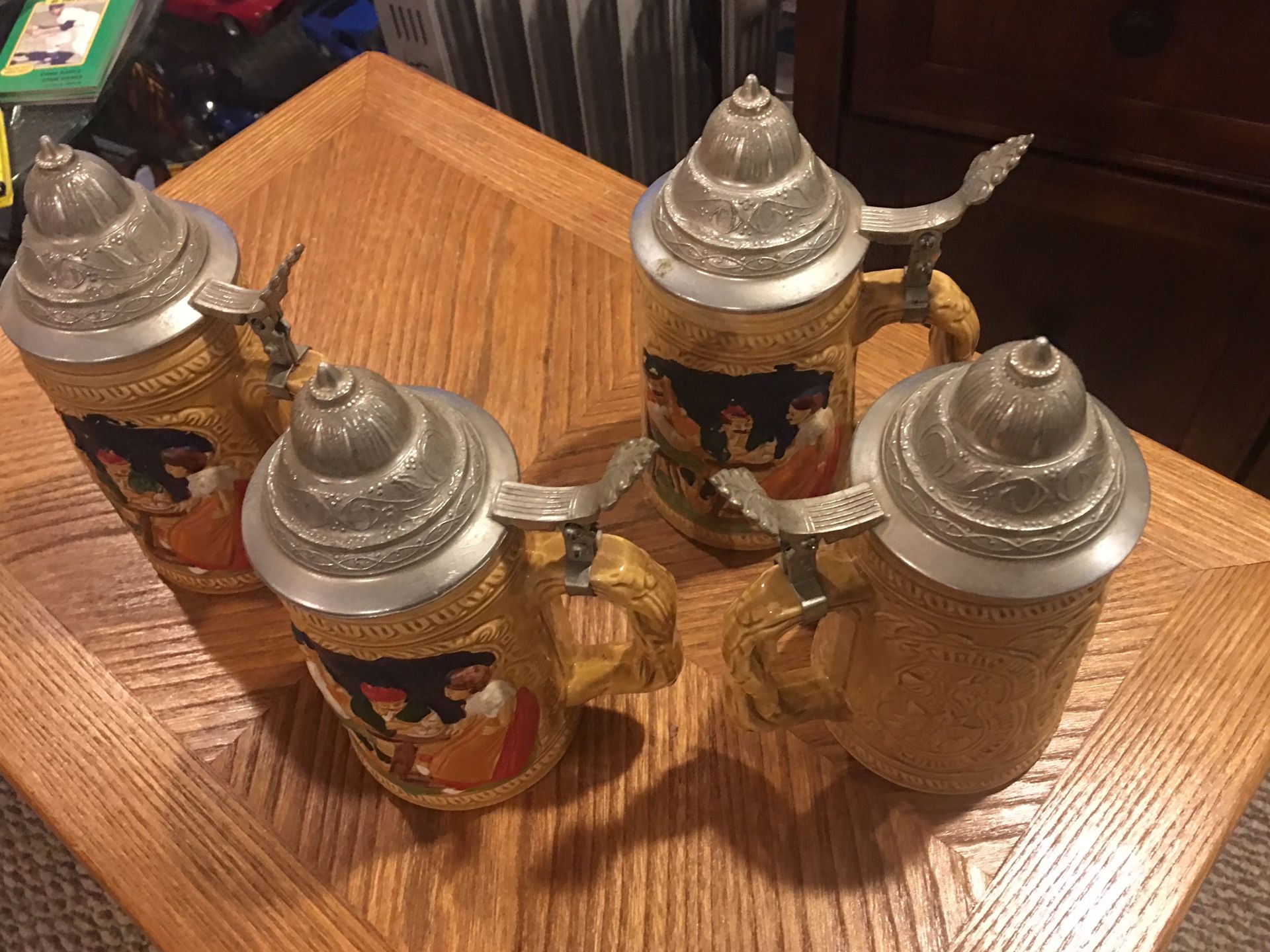 Vintage Beer Steins