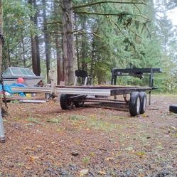 25' Hot Shot Step Deck/Deck Over Tandem Axle Trailer