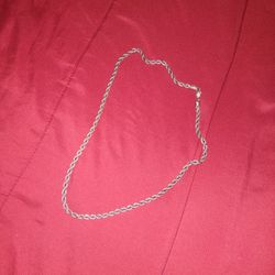 Silver Rope Chain