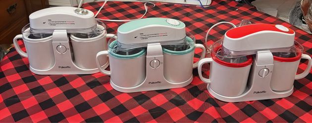 New Dual-Flavor Ice Cream Makers - multiple colors