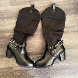 black boots 