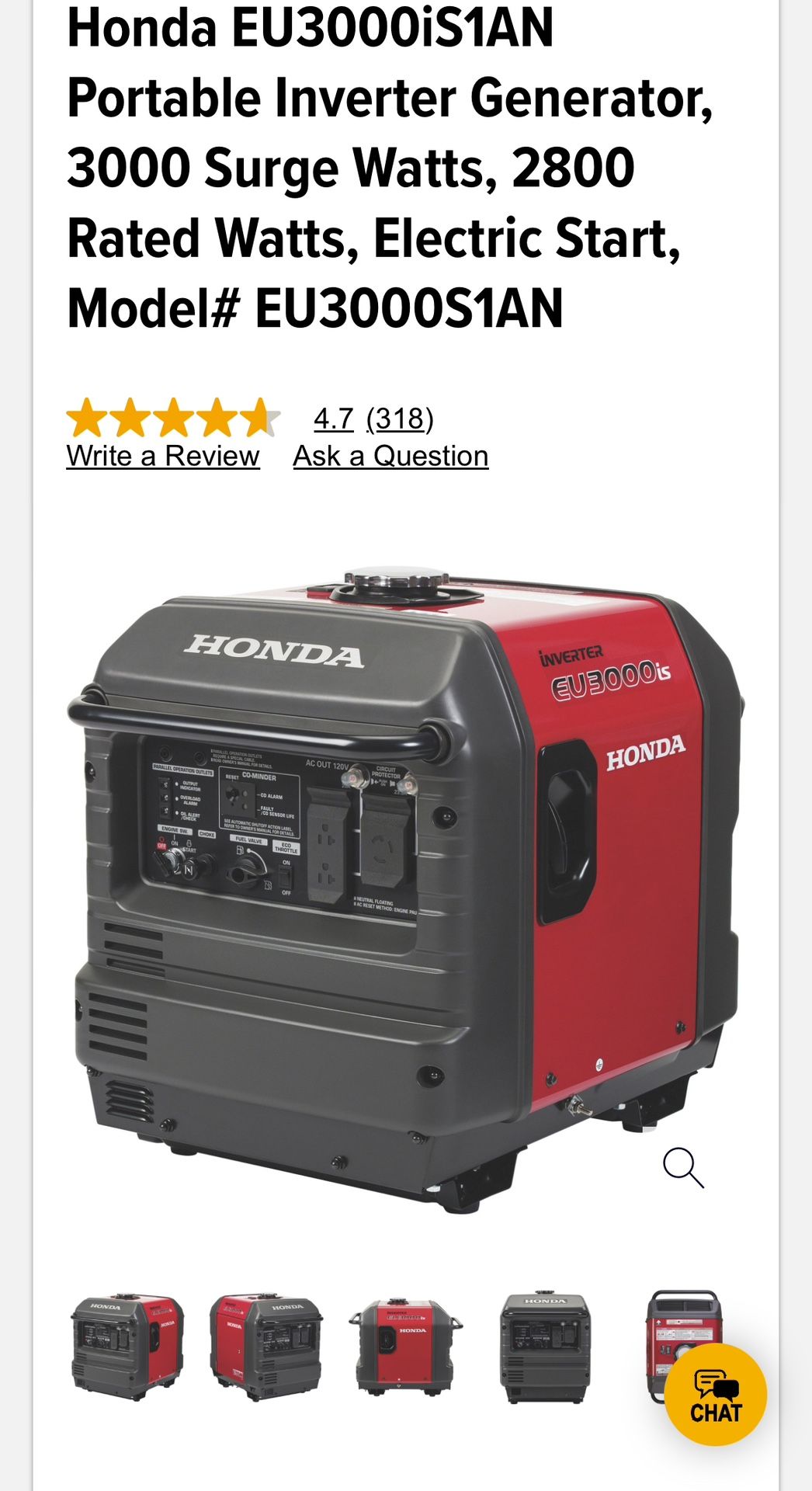 Honda Eu3000 Generator Inverter