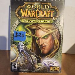 World of Warcraft: The Burning Crusade expansion set for the PC game World of Warcraft.