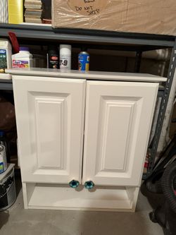 Bathroom/office Wood Cabinet.