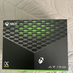 Brand New Xbox Series X 1tb Factory Sealed