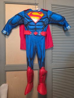 Superman costume with cape 3/4 T Infant