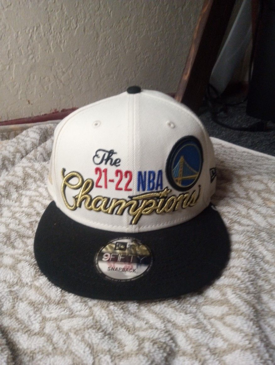 NBA Warrior White OSFA 22 NWE Finals Championship