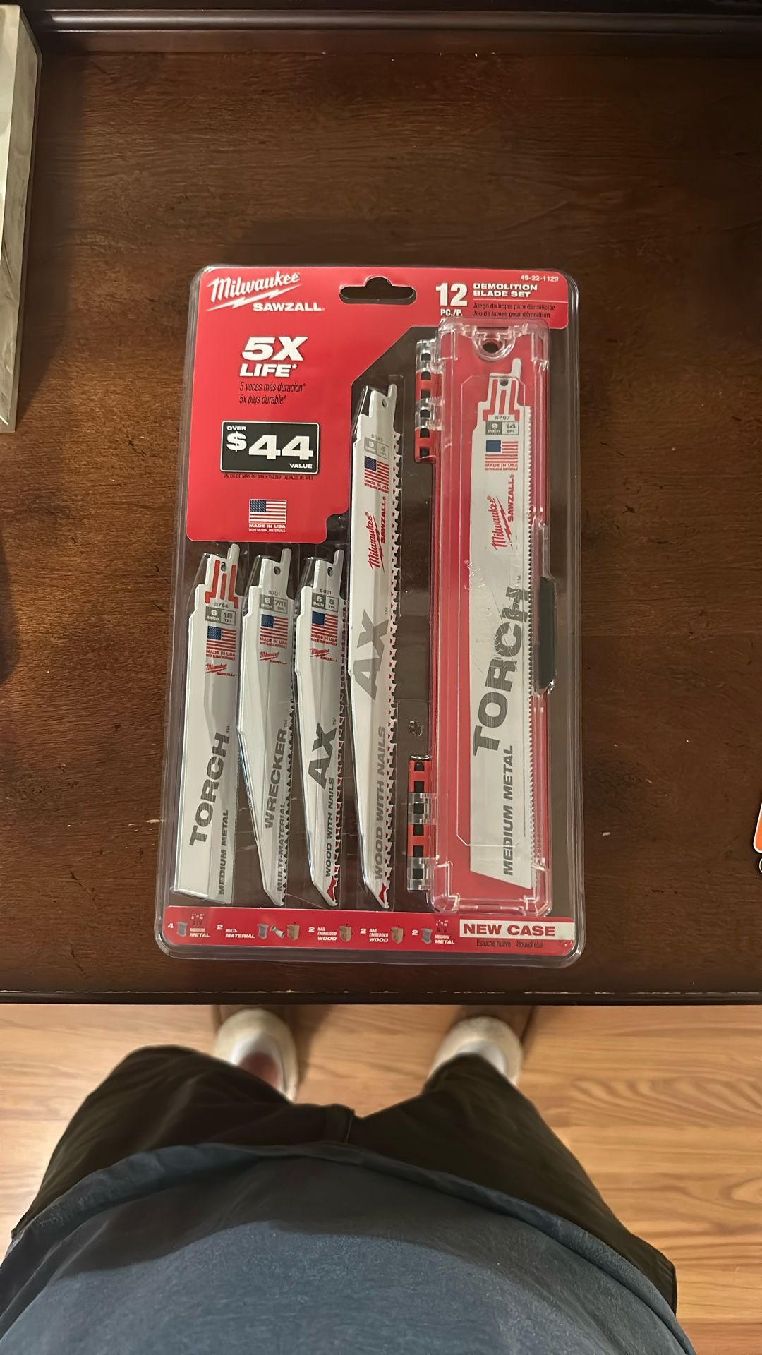 Milwaukee Sawzall Blade pack