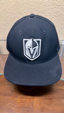 Vegas Golden Knights Fanatics Core Fitted Hat Cap Black Size 7 3/8 Flat Bill