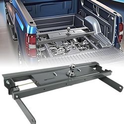 Heavy-Duty Gooseneck Hitch Fit for 2016-2019 Chevy/GMC 2500 & 3500, 30k lbs GTW for Towing Trailers/Livestock/Boats/Cargo, Hide-Away Ball Design