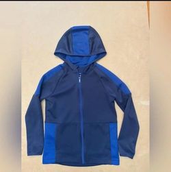 All in Motion Jacket Zip Up Hoodie Sweatshirt Sweater Kids Children's Boys Size Extra Large 16 Long Sleeve shirt top