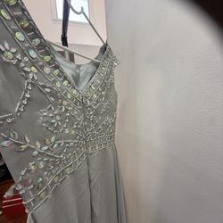 Women Long Chiffon A Formal Wedding Guest Dress 
