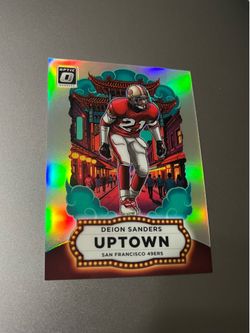 2025 Donruss Optic Football Deion Sanders Uptown Prizm Case Hit SP #7