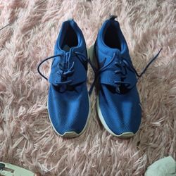 Blue 2011 Nike Running Shoes 