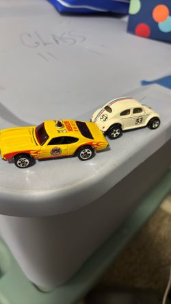Hot wheels, Oldsmobile fire, chief, and Herbie the love bug