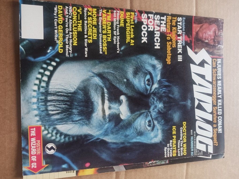 Starlog Magazine #82 / May / Tri-fold Cover(Wizard Of Oz)