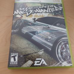 Xbox 360 Game Need For Speed Most Wanted 