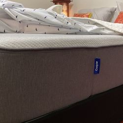 Costco 12” Memory-foam Queen Mattress and A Frame 