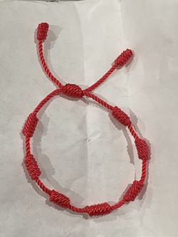 Bracelets in Red - pulcera roja
