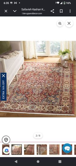 Kashaan Area Rug, 9'x12.6'