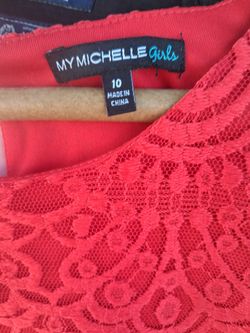 Vestido de nin̈a size 10