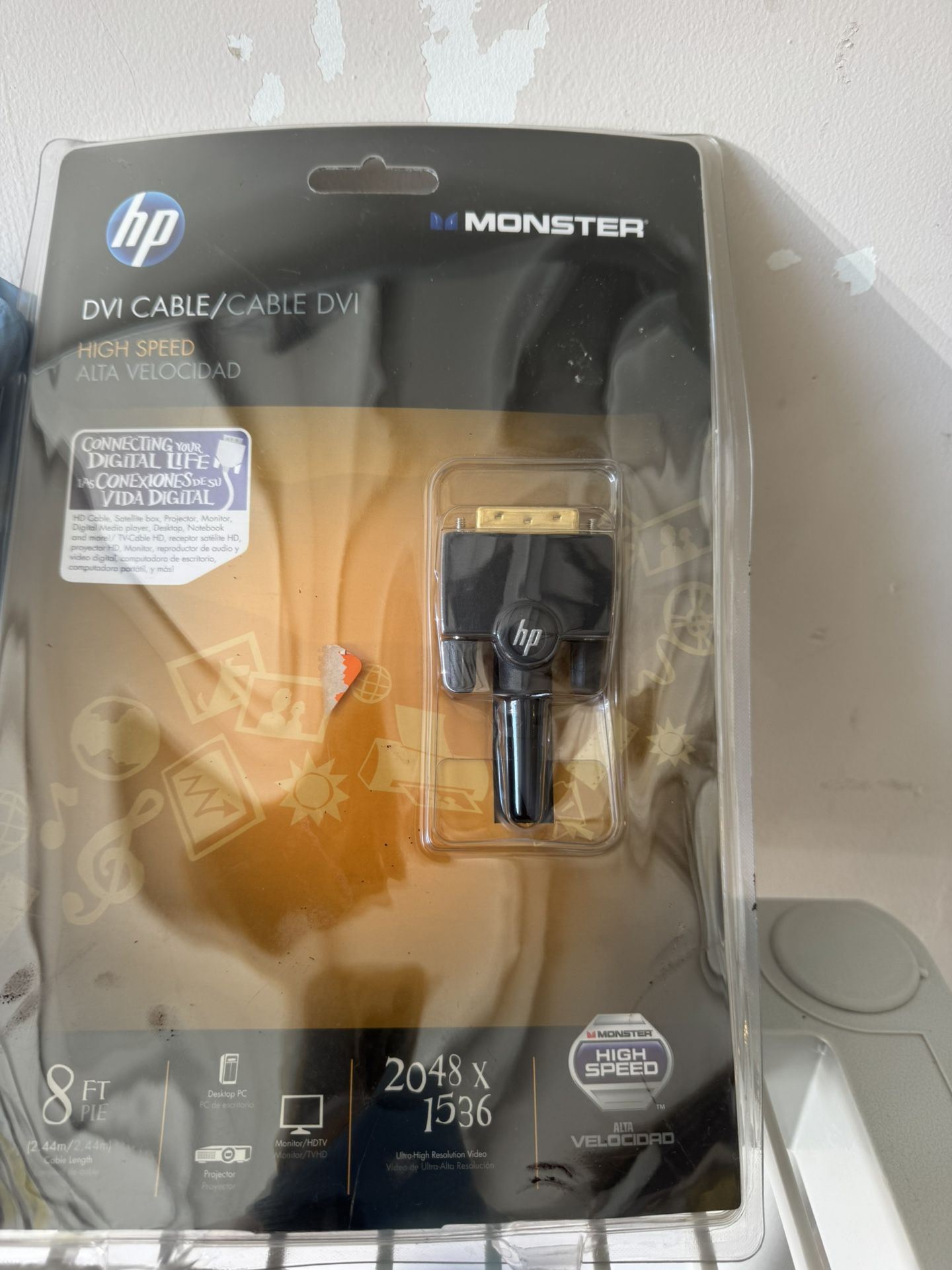 HP DVI Cable by Monster - High Speed