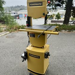 Powermatic Pwbs-14 14'' Bandsaw Closed Stand - GREAT SHAPE, runs and cuts like new.