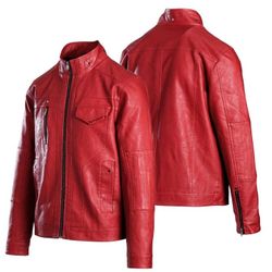 MatPat Signature Red Leather Jacket 