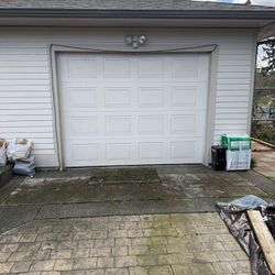 Garage Door 7x9 Garage Door w/ Opener – Complete System – Fully Working