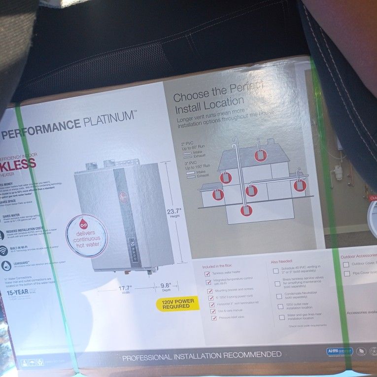 Tankless Water Heater