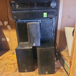 OKIO Home Teatre Sistem Yamaha Speakers Reciver Sistema De Sonido