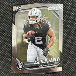 2025 Panini Prizm - Ashton Jeanty #315 RC Rookie Las Vegas Raiders