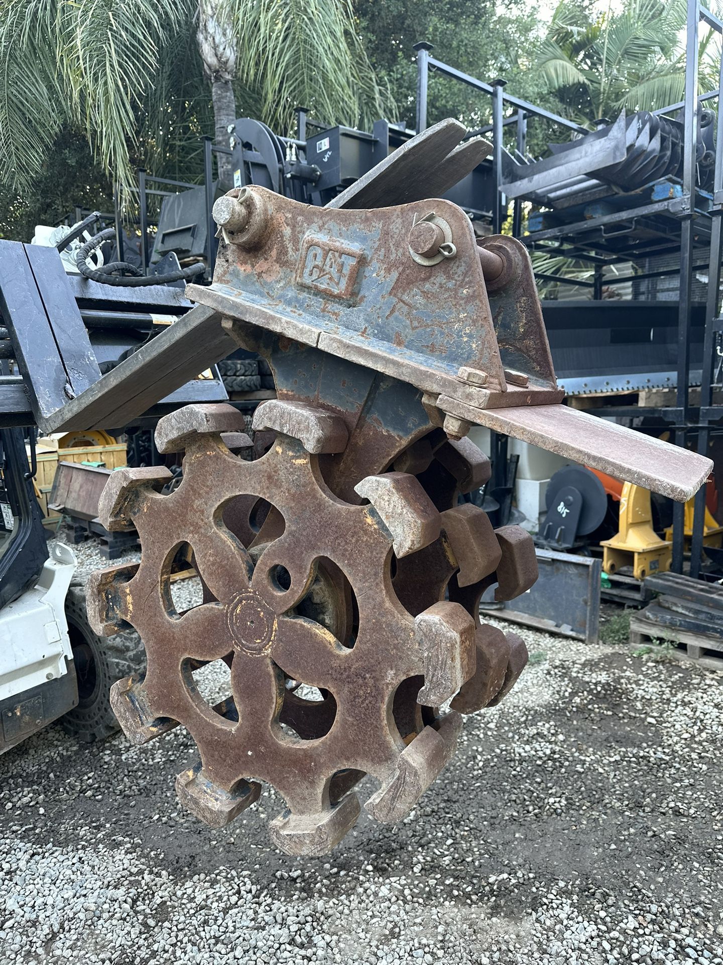 Caterpillar Backhoe Compaction Wheel 