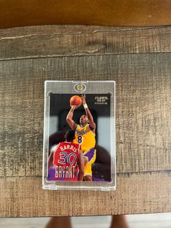 Kobe Bryant Fleer Rookie card.