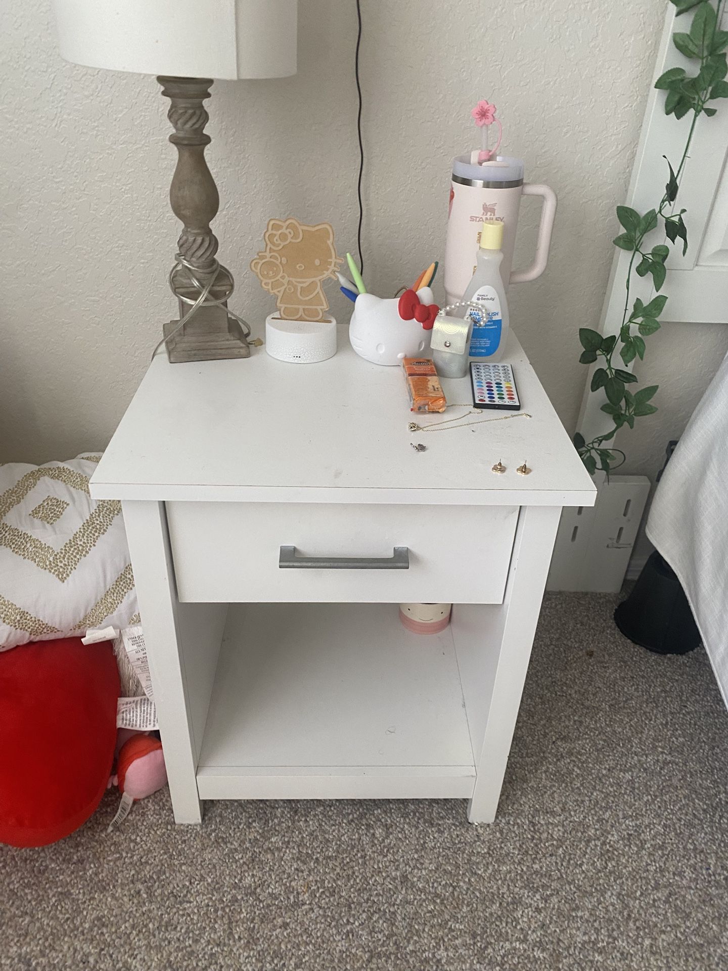 Mattress And Box Spring, Headboard, dresser And Night Stand 